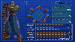 Le personnage caché "Roi Démon Piccolo" dans le jeu vidéo Budokai 3 et le mot de passe pour le débloquer.