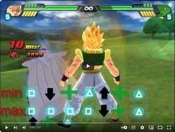 Tutoriels pour réaliser des combos dans le jeu Dragon Ball Z Tenkaichi 3.