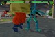 Cell absorbe Krillin et devient Cellin (Mod pour le jeu vidéo Dragon Ball Z Budokai Tenkaichi 3).